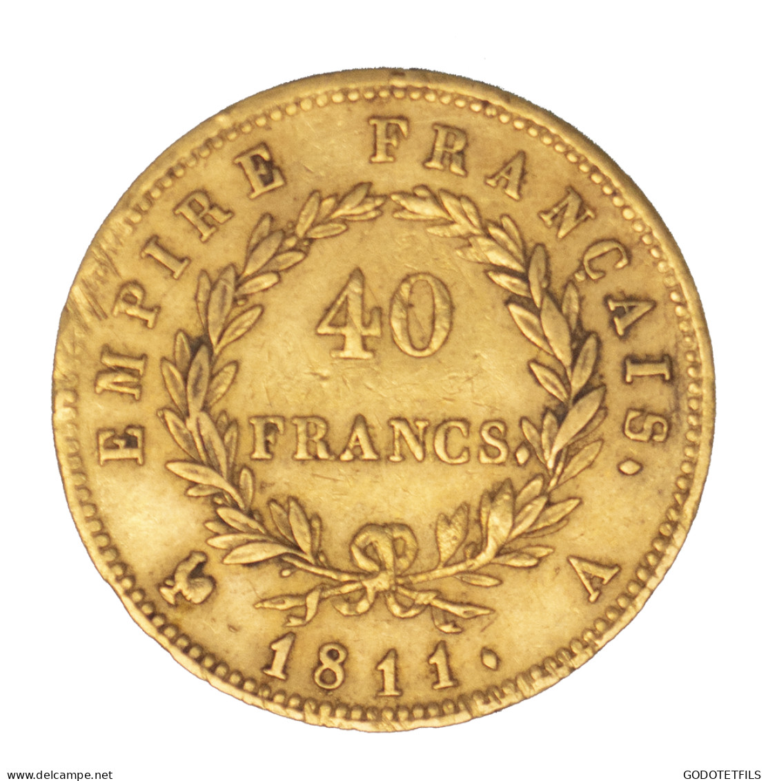 Premier Empire- 40 Francs Napoléon Ier 1811 Paris - 40 Francs (goud)