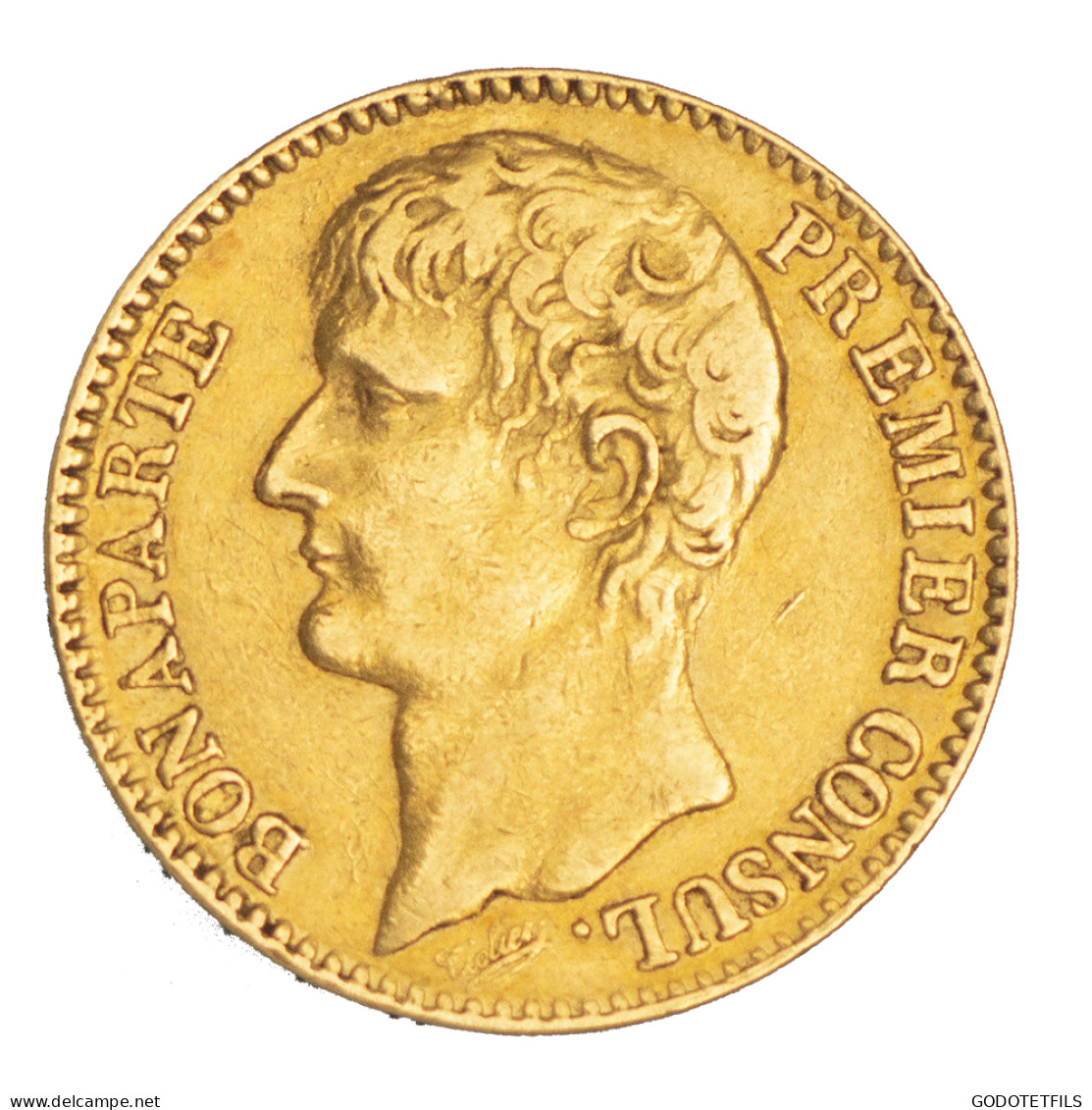 Bonaparte Premier Consul-40 Francs An XI (1803) Paris - 40 Francs (gold)