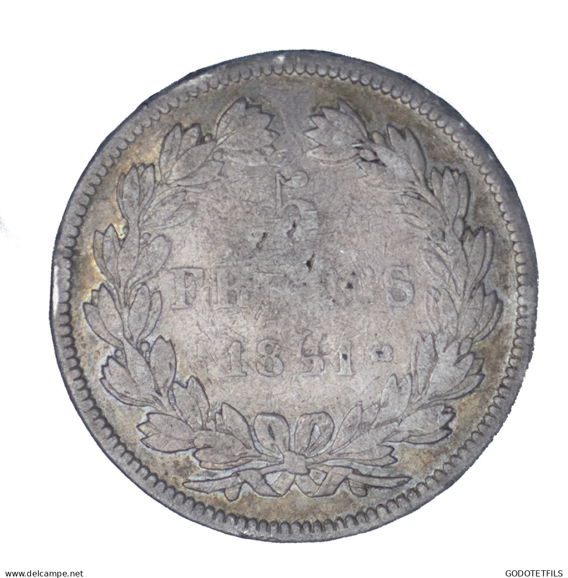 Louis-Philippe-5 Francs 1831 Bordeaux - 5 Francs