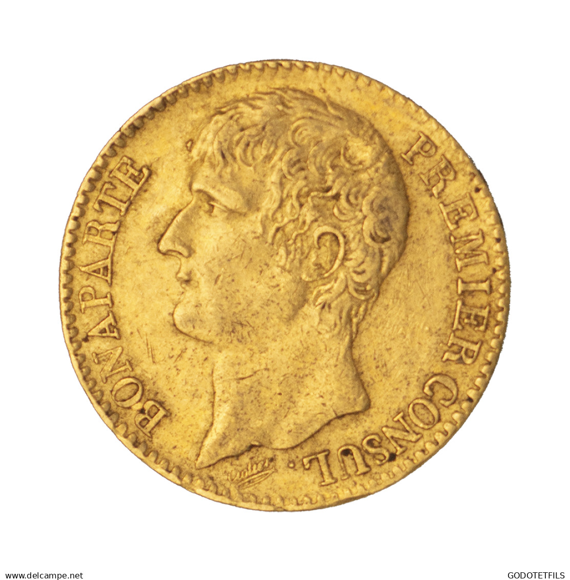 Consulat-Napoléon Ier 40 Francs An 12 (1803) Paris - 40 Francs (gold)