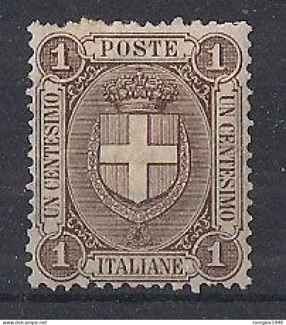 REGNO D'ITALIA   1896/97    STEMMA DI SAVOIA   SASS. 65  MLH  VF - Neufs