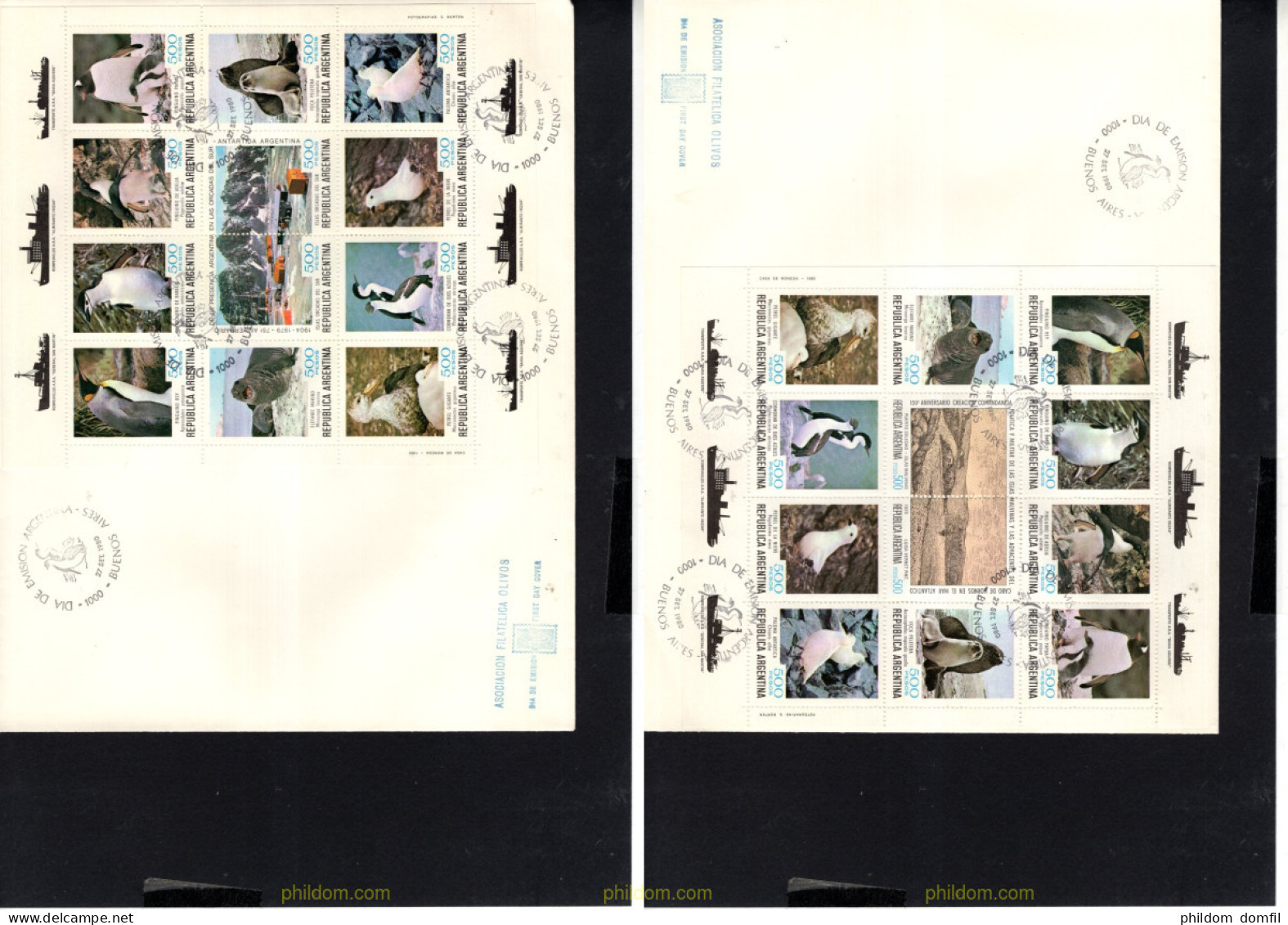 714949 MNH ARGENTINA 1980 75 ANIVERSARIO DE LA PRESENCIA ARGENTINA EN LAS ORCADAS - Unused Stamps