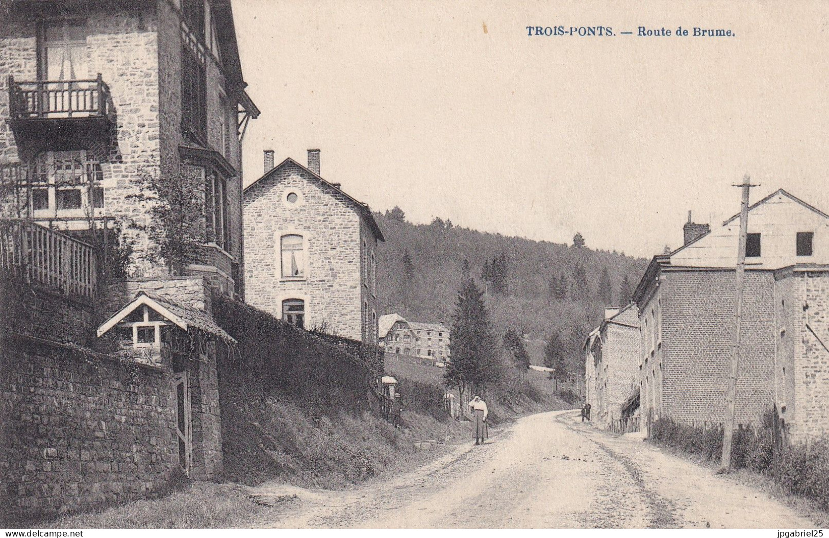 Trois Ponts Route De Brume - Trois-Ponts