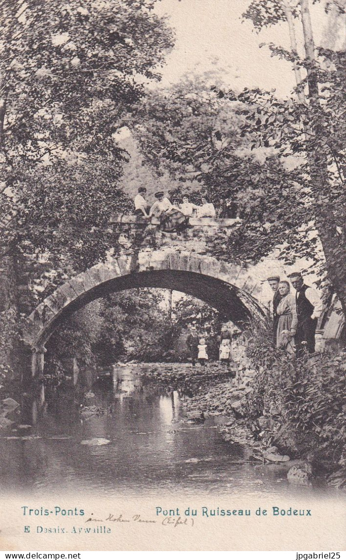 Trois Ponts Pont Du Ruisseau De Bodeux - Trois-Ponts