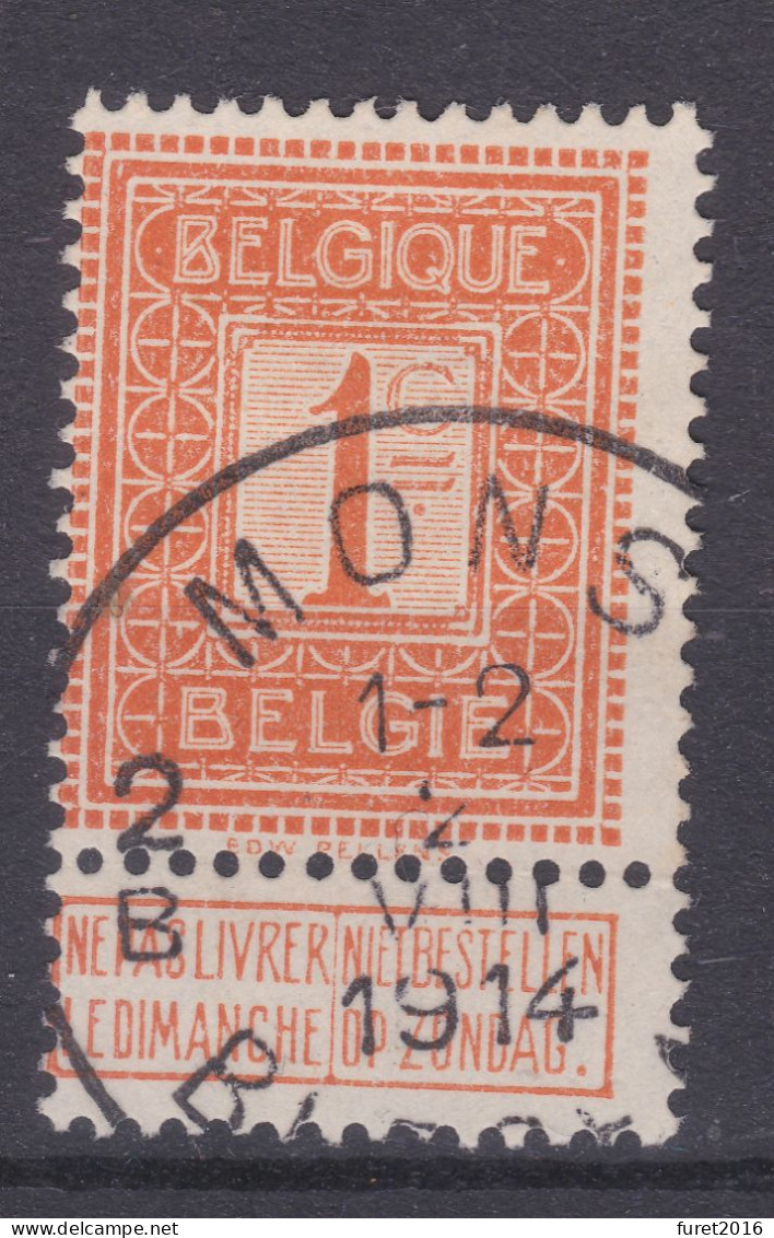 N° 108 MONS 2B - 1912 Pellens