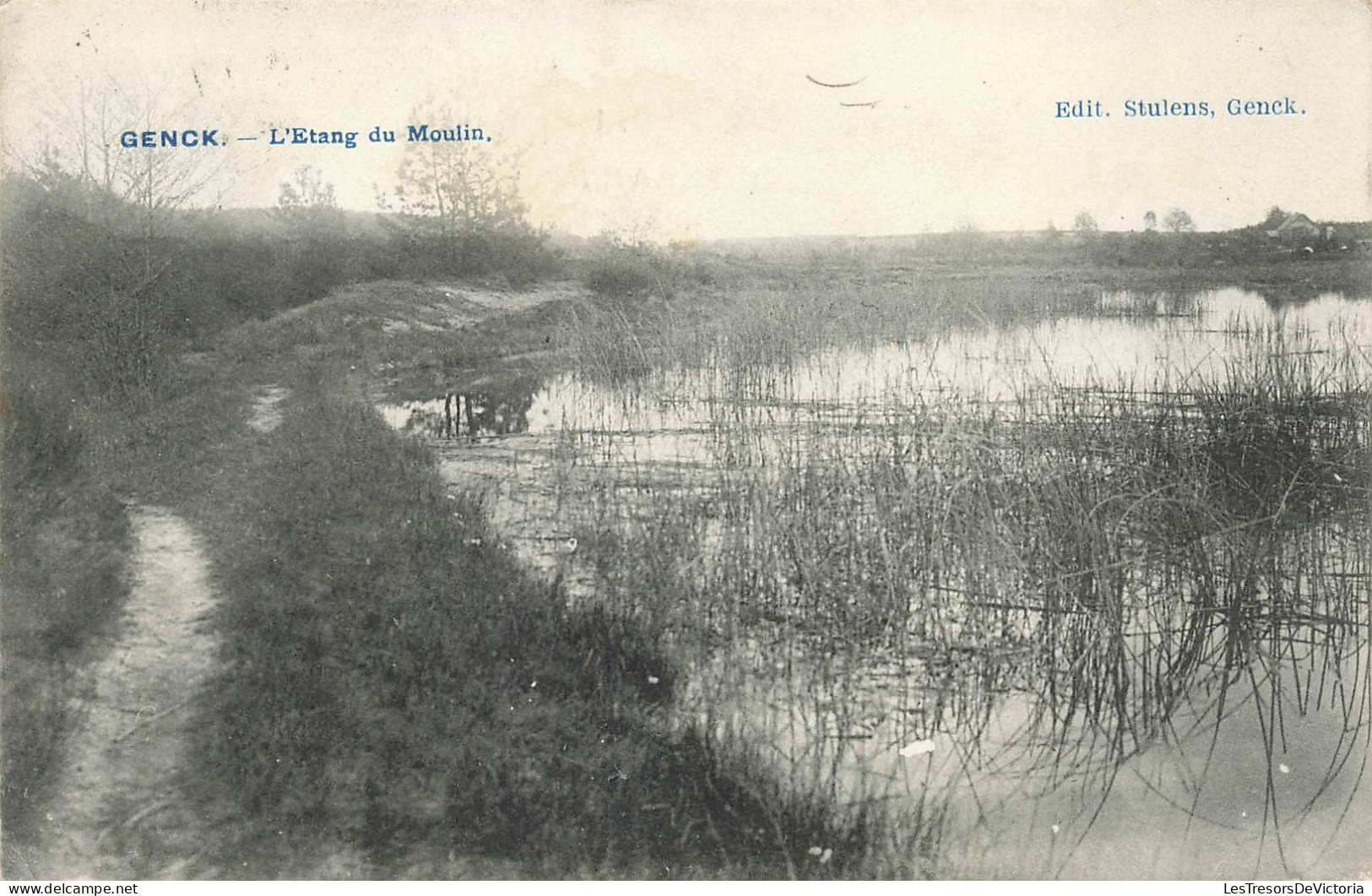 BELGIQUE - Genck - L'Etang Du Moulin - Carte Postale Ancienne - Genk