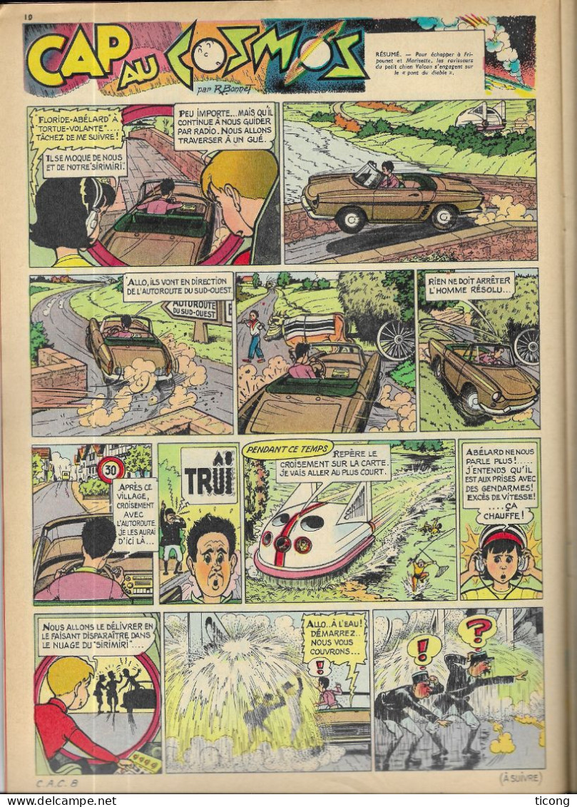 BD FRIPOUNET ET MARISETTE 1963 - COUVERTURE SIGNEE CLAUDE DUBOIS,  SYLVAIN ET SYLVETTE, KHALOU, MOCKY POUPY ET NESTOR... - Fripounet