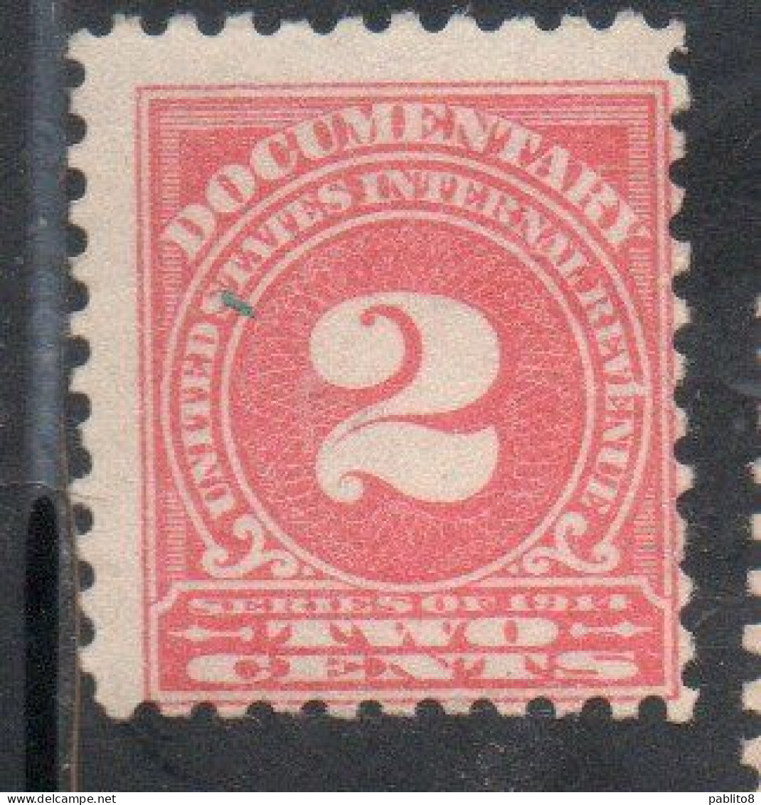 USA STATI UNITI 1914 REVENUE STAMPS DOCUMENTARY 2c MNH - Unused Stamps