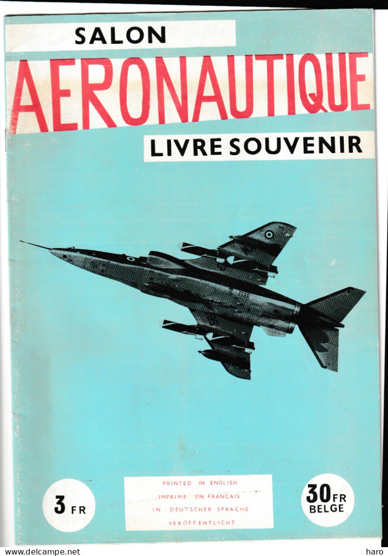 Livre Souvenir Trilingue ( GB / FR / D )  Des Salons AERONAUTIQUES - Hanovre, Paris, Farnborough .Aviation, Avion (B359) - Gran Bretaña