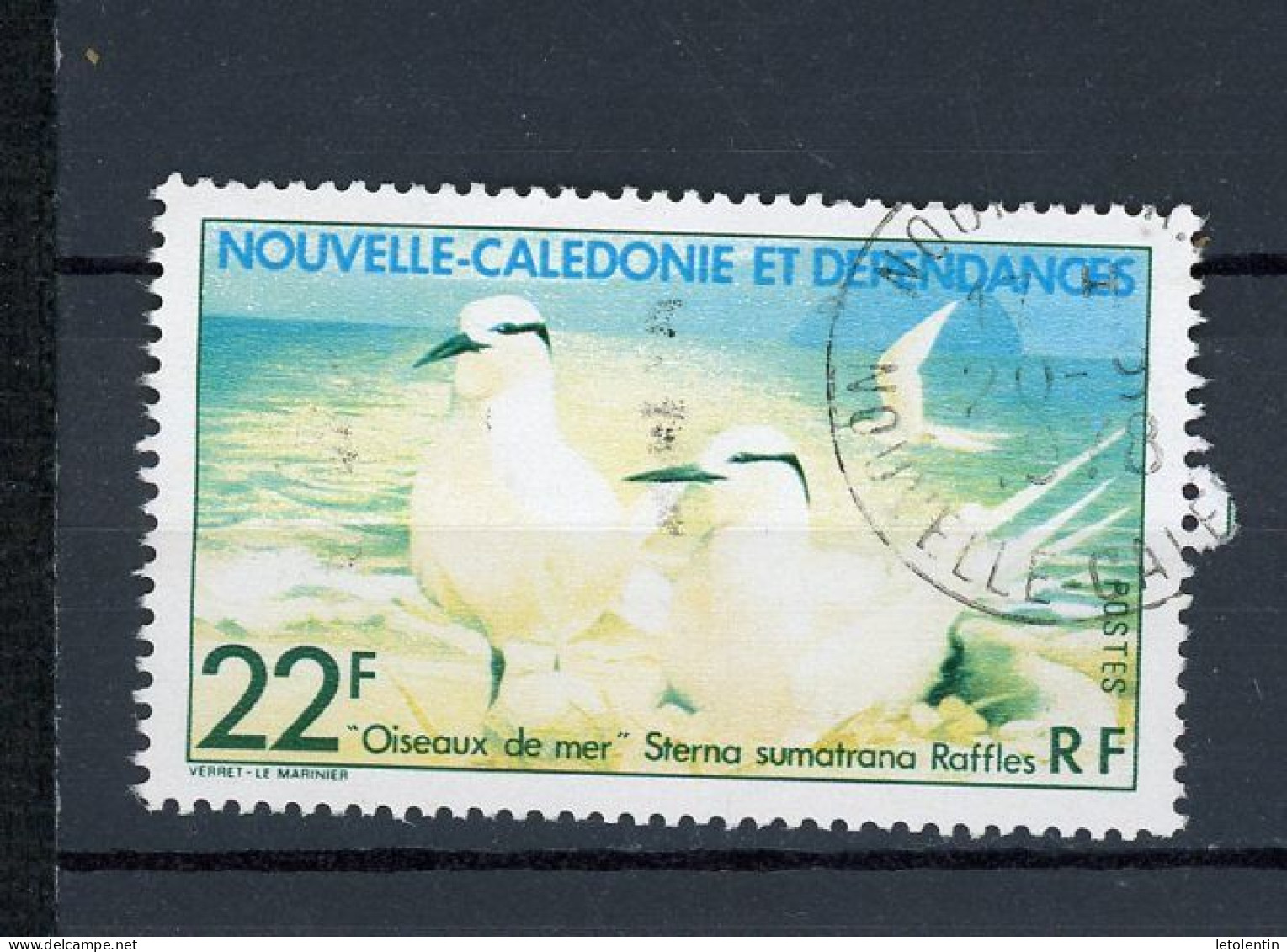 NOUVELLE-CALEDONIE RF - OISEAU   - N°Yt 416 Obli. - Used Stamps