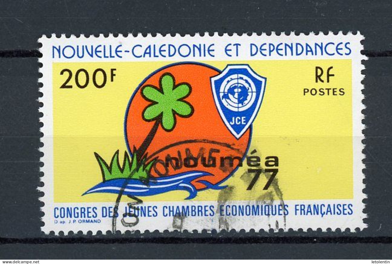 NOUVELLE-CALEDONIE RF - CONGRES DES JEUNES  - N°Yt 413 Obli. - Oblitérés