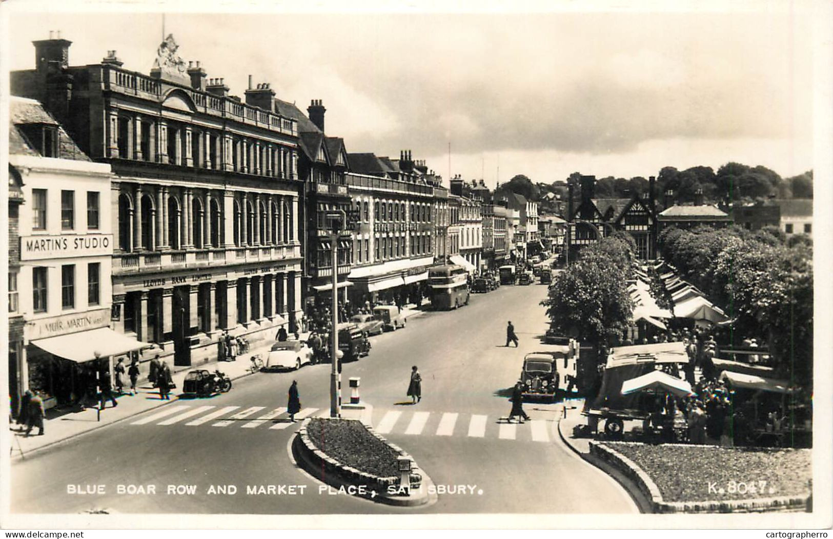 United Kingdom England Wiltshire Salisbury Blue Boar Row And Market - Salisbury