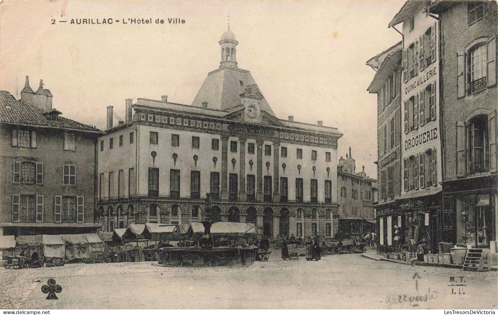 FRANCE - Aurillac - L'hôtel De Ville - Carte Postale Ancienne - Aurillac