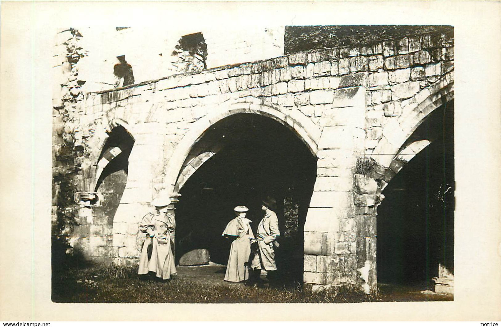 York St Mary's Abbey Abbaye Ruines Ancienne Carte Photo Vers 1900. - York