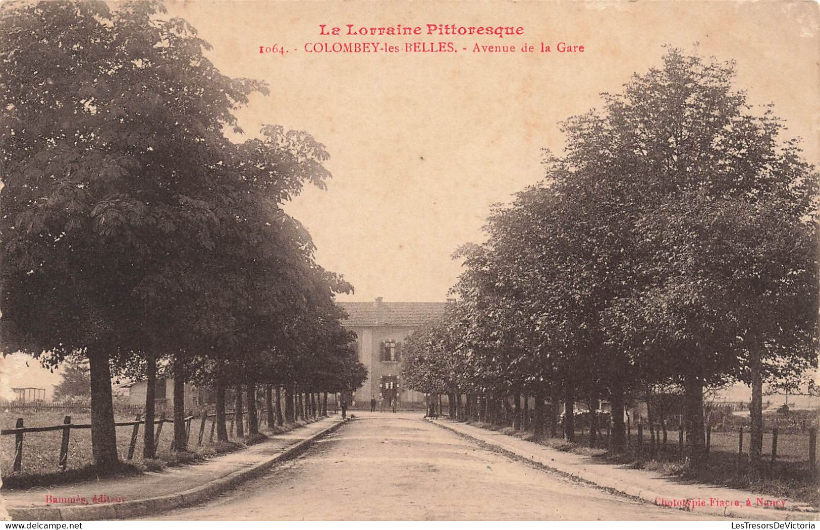 FRANCE - Lorraine Pittoresque - Colombey Les Belles - Avenue De La Gare  - Carte Postale Ancienne - Colombey Les Belles