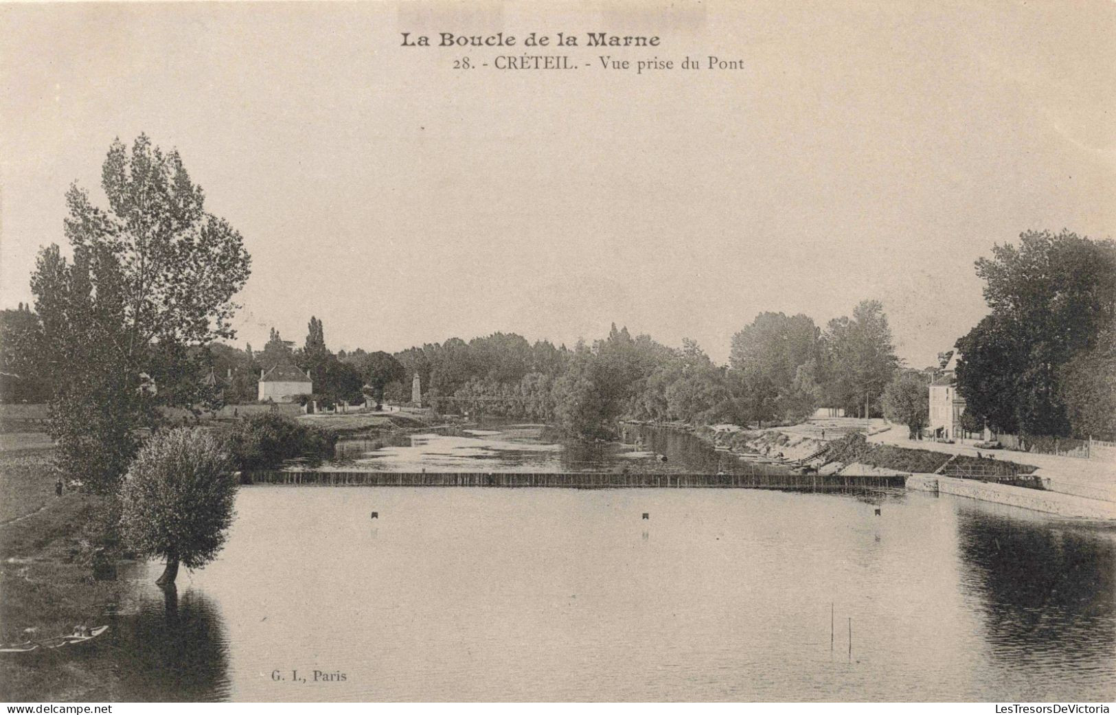 FRANCE - Créteil - Vue Prise Du Pont - Carte Postale Ancienne - Creteil
