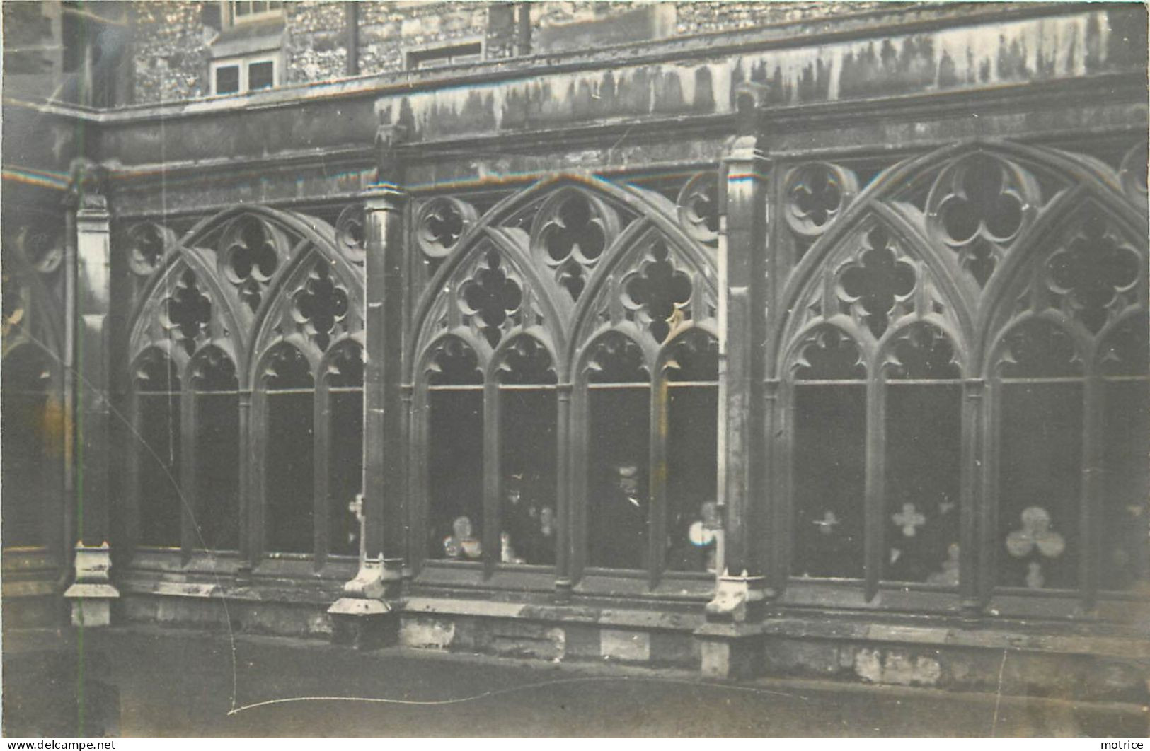 WINDSOR - Cloître De La Chapelle Saint Georges, Carte Photo Vers 1900. - Windsor Castle
