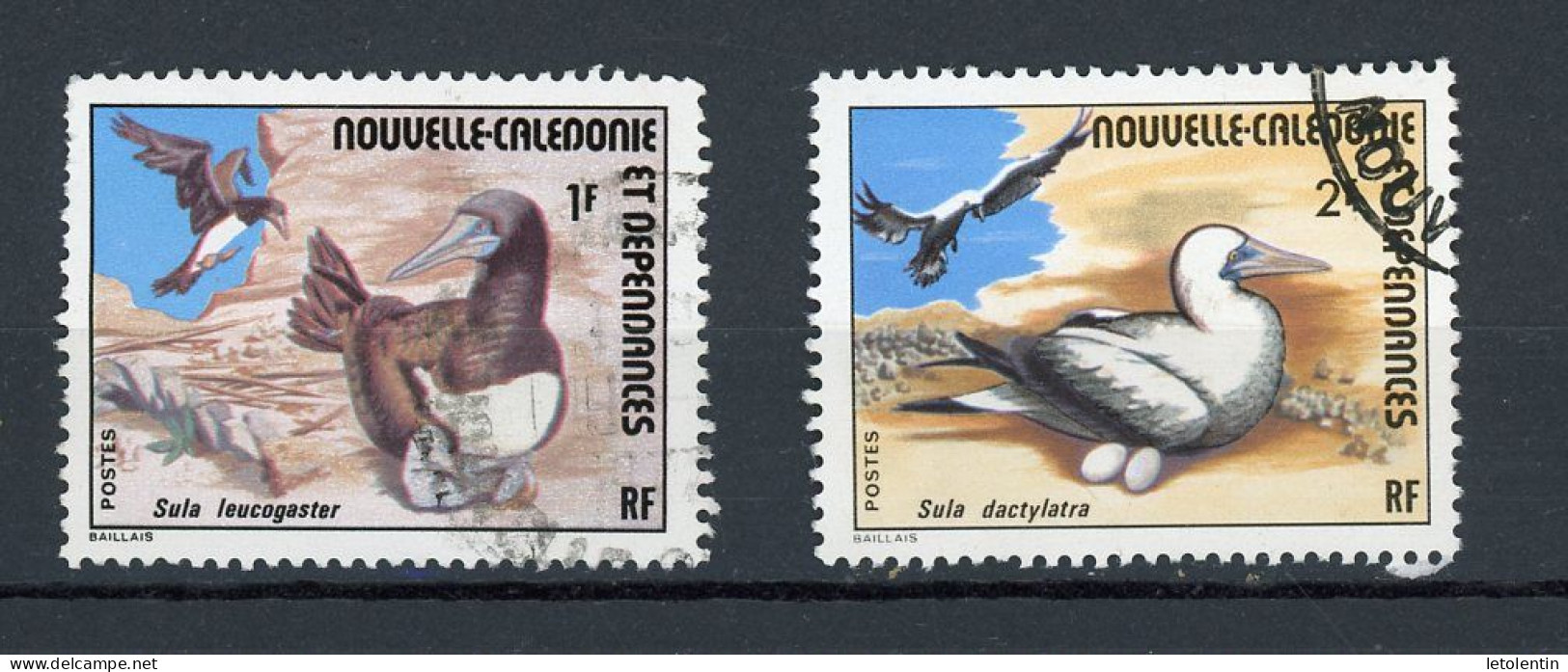 NOUVELLE-CALEDONIE RF : OISEAU -  N°Yt 398+399+400 Obli. - Oblitérés