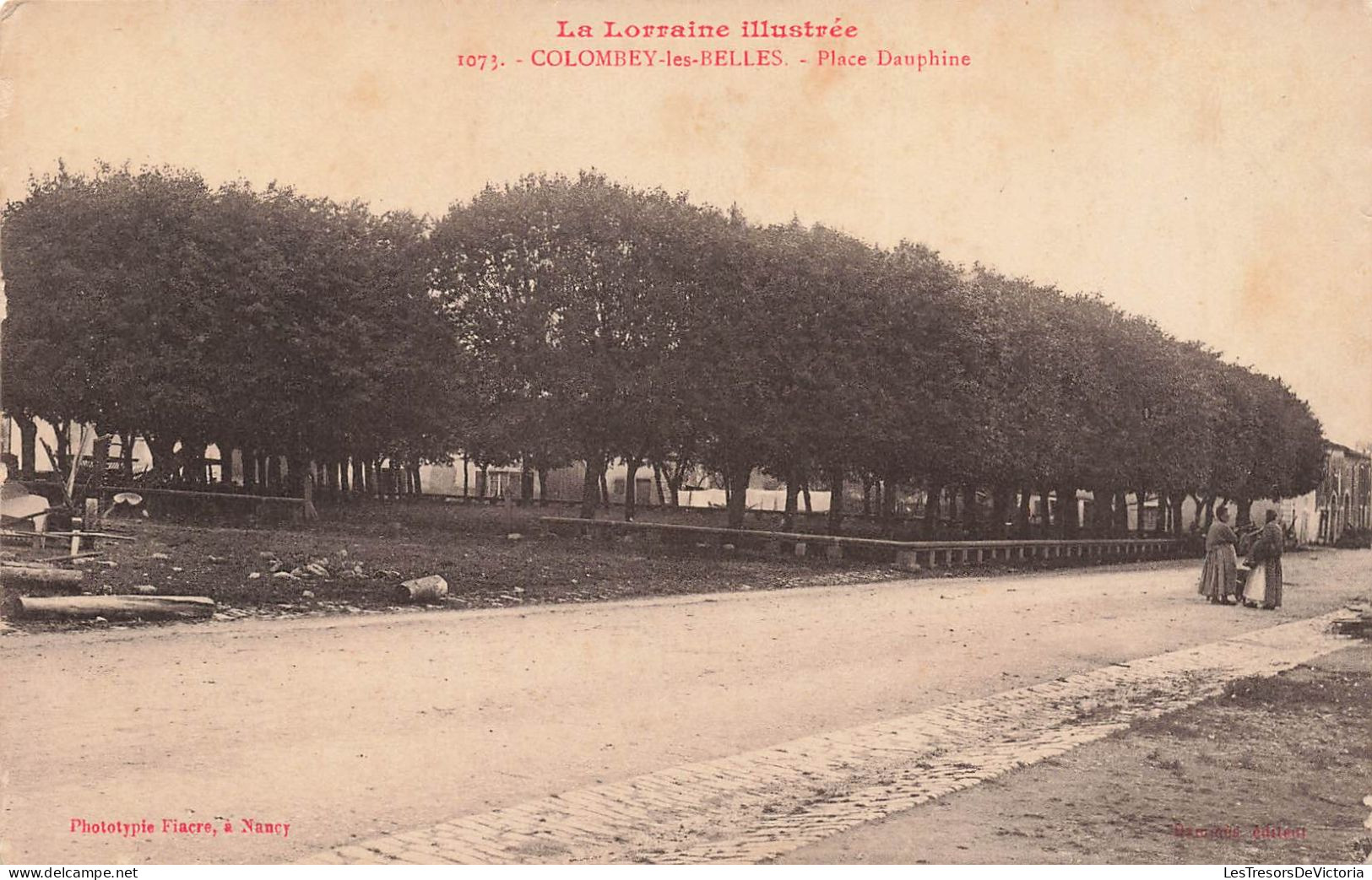 FRANCE - Colombey Les Belles - Place Dauphine - Carte Postale Ancienne - Colombey Les Belles