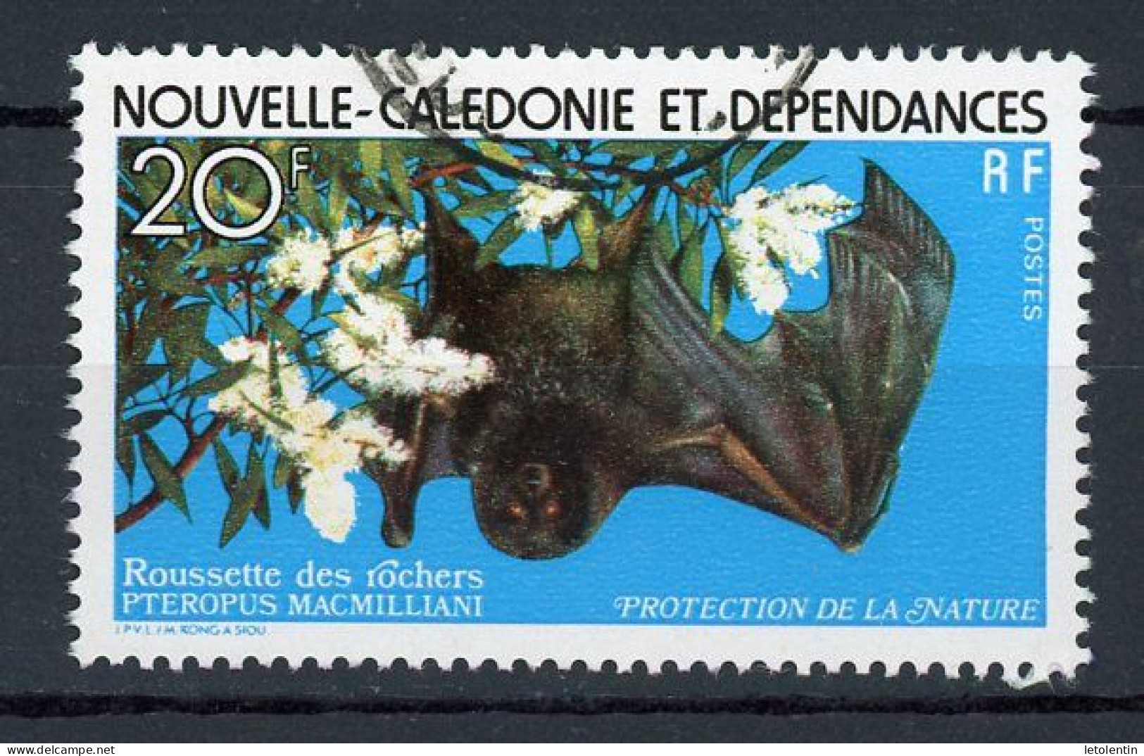 NOUVELLE-CALEDONIE RF - ROUSETTE DES ROCHERS   - N°Yt 421 Obli. - Gebraucht