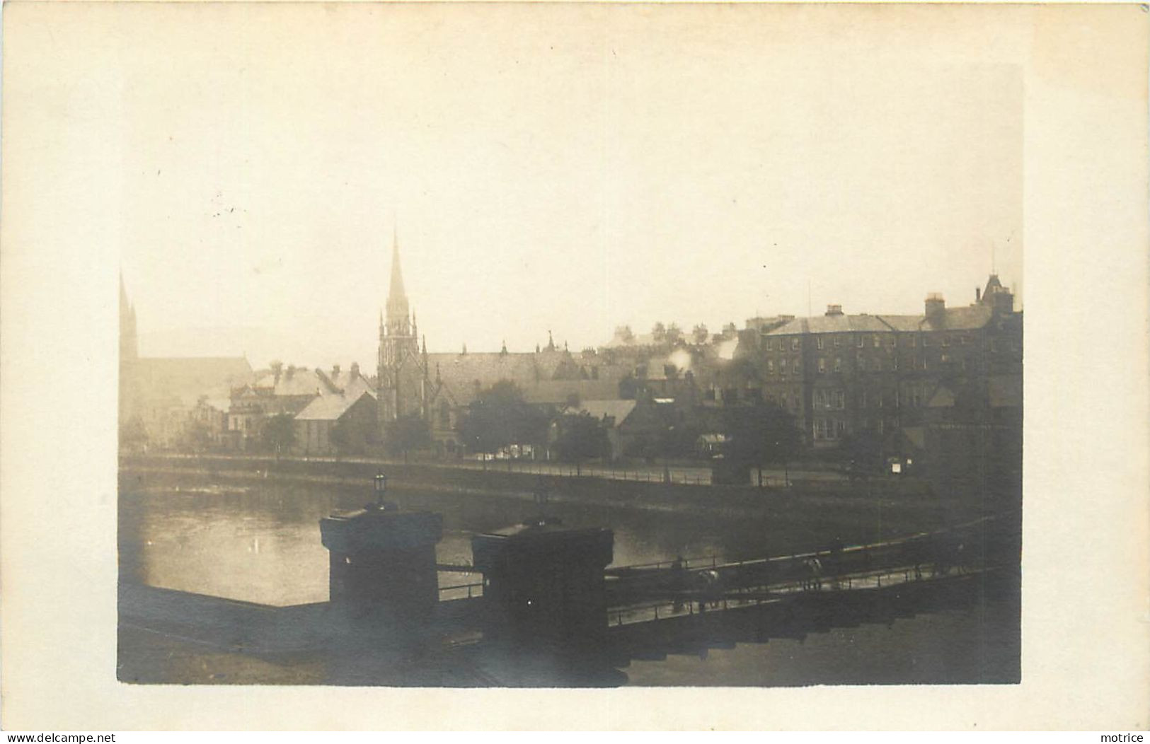 INVERNESS - Vue Générale, Carte Photo Vers 1900. - Inverness-shire