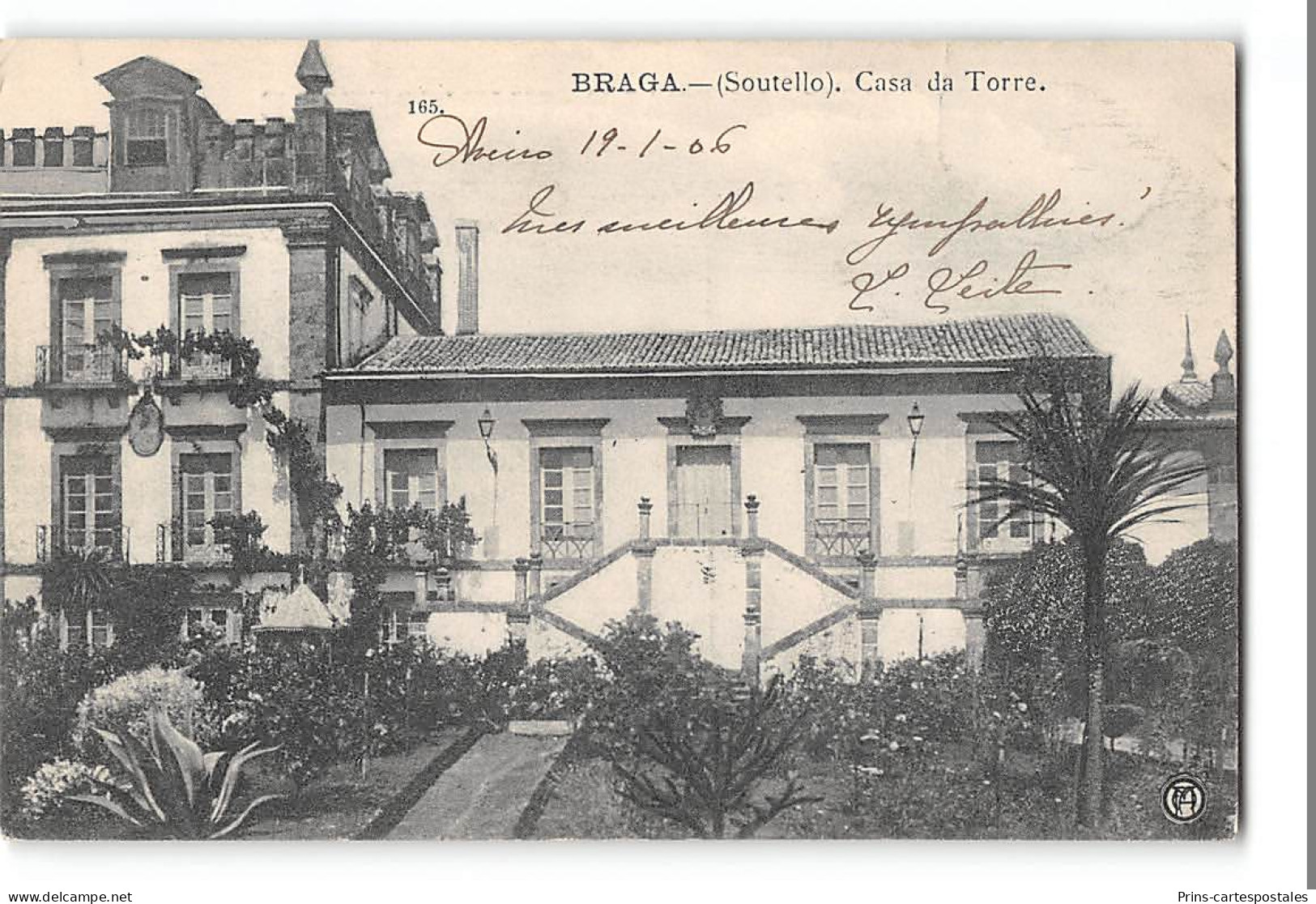 CPA Braga Casa Da Torre - Braga