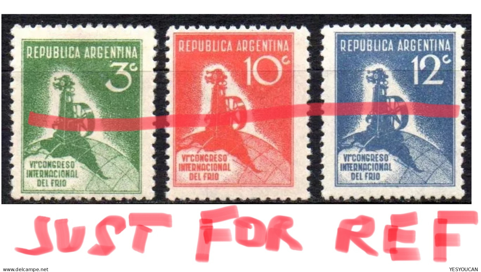 VI CONGRESO INTERNACIONAL DEL FRIO1932cover Buenos Aires Agriculture Official Stamp (froid Frigo Cold Refrigerator - Brieven En Documenten