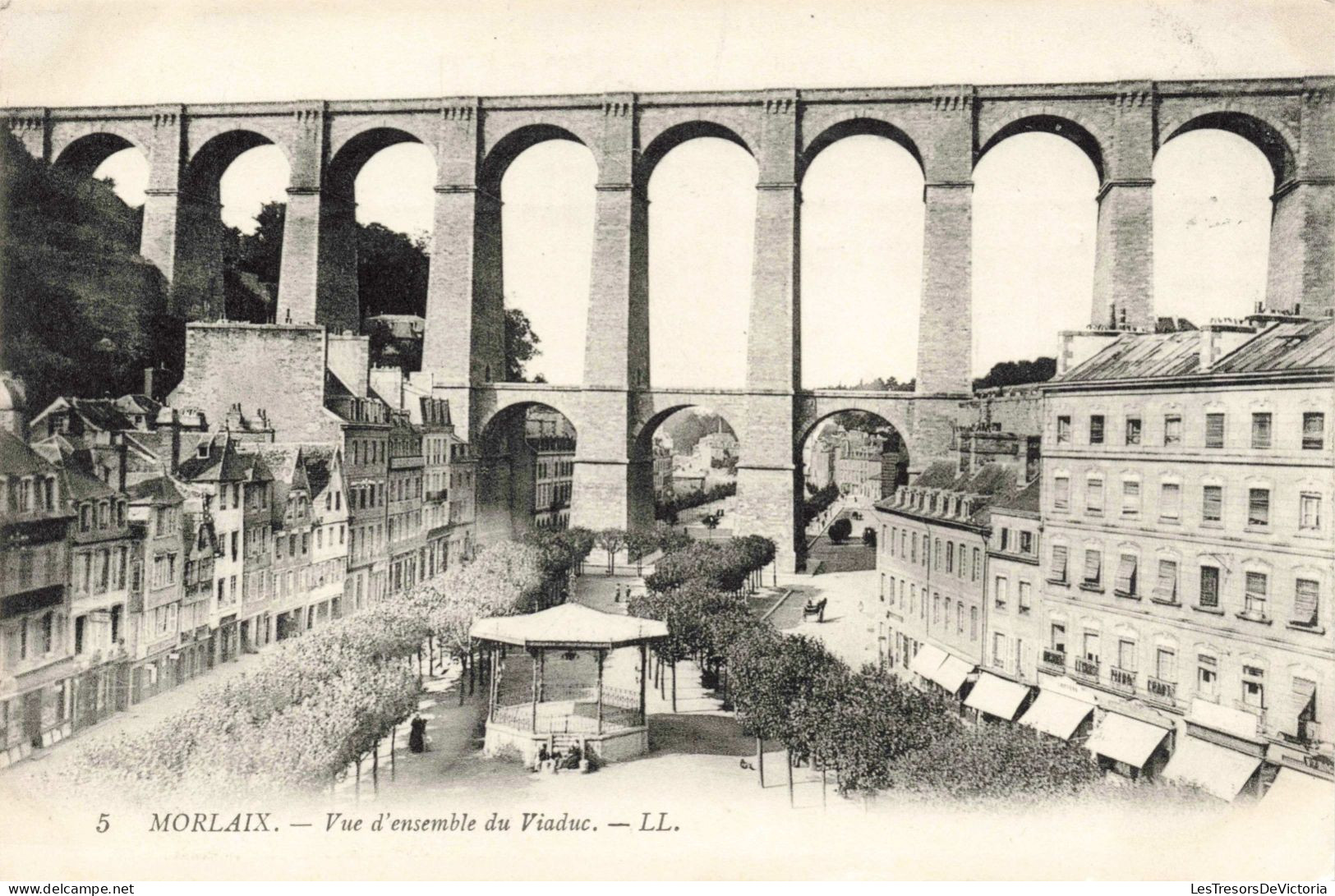 FRANCE - Morlaix - Vue D'ensemble Du Viaduc - Carte Postale Ancienne - Morlaix