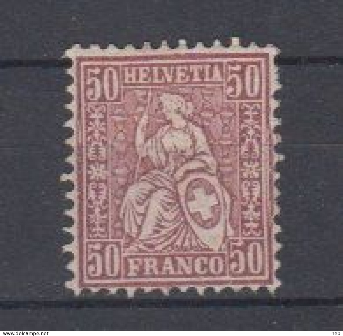 ZWITSERLAND - Michel - 1867/81 - Nr 35 - (*) - Unused Stamps