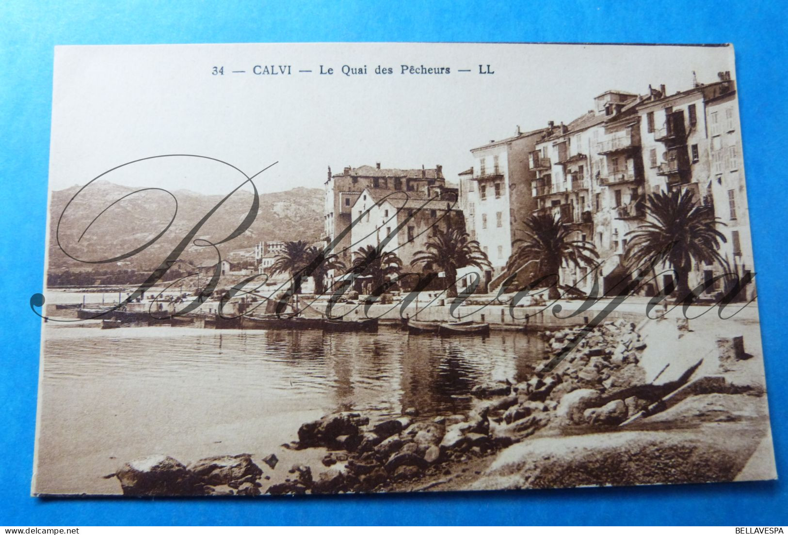 Calvi La Quai Des Pecheurs N° 34 LL; D20 - Locquirec