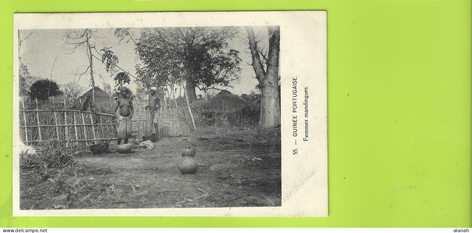 Femmes Mandingues Aux Seins Nus De Guinée Portugaise (Longuet) Guinea Bissau - Guinea Bissau