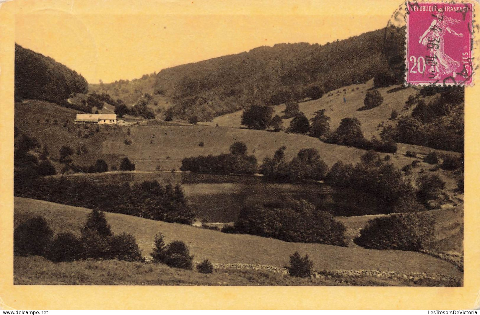 FRANCE - Vallée De Masevaux - Le Lachtelweiher, Altitude 740 Mètres - Carte Postale Ancienne - Masevaux