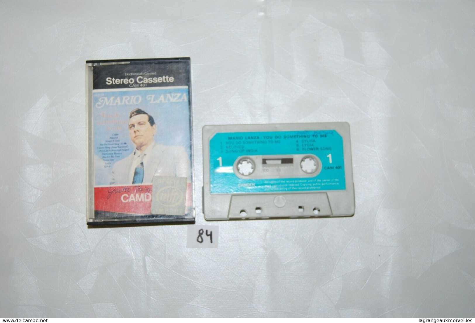 C84 K7 Cassette Audio - Mario Lanza - Cassettes Beta