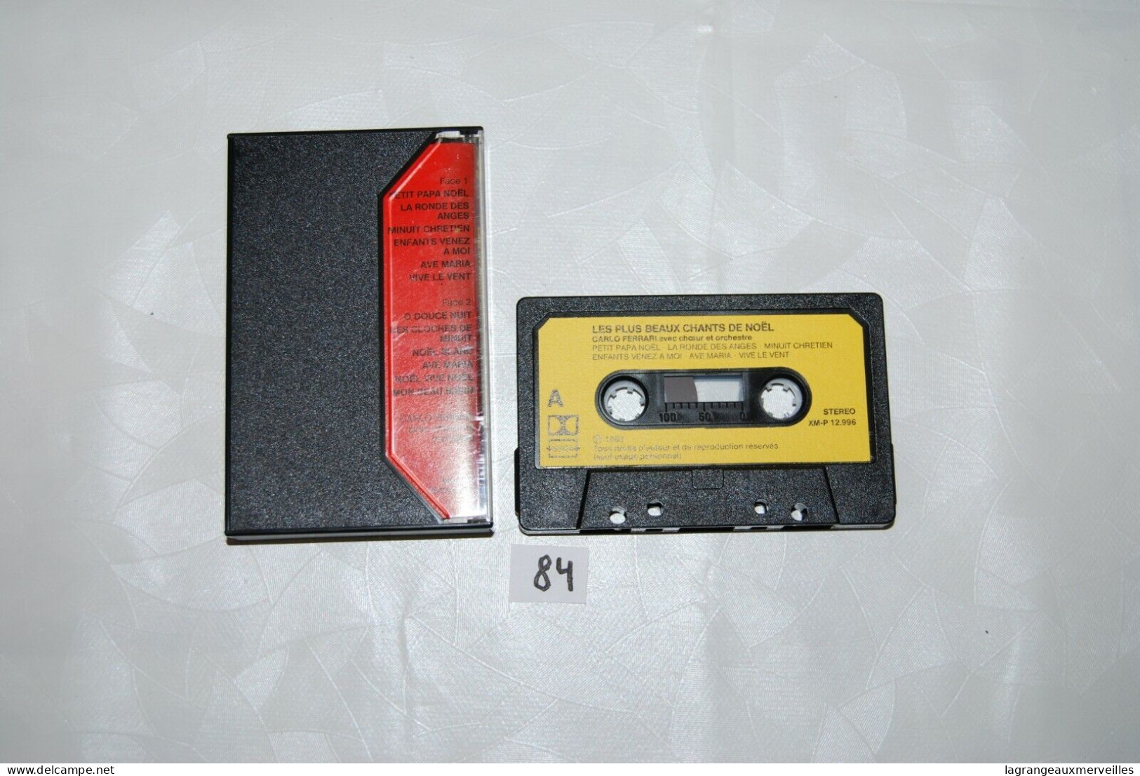 C84 K7 Cassette Audio - Les Plus Beaux Chants De Noel - Cassettes Beta