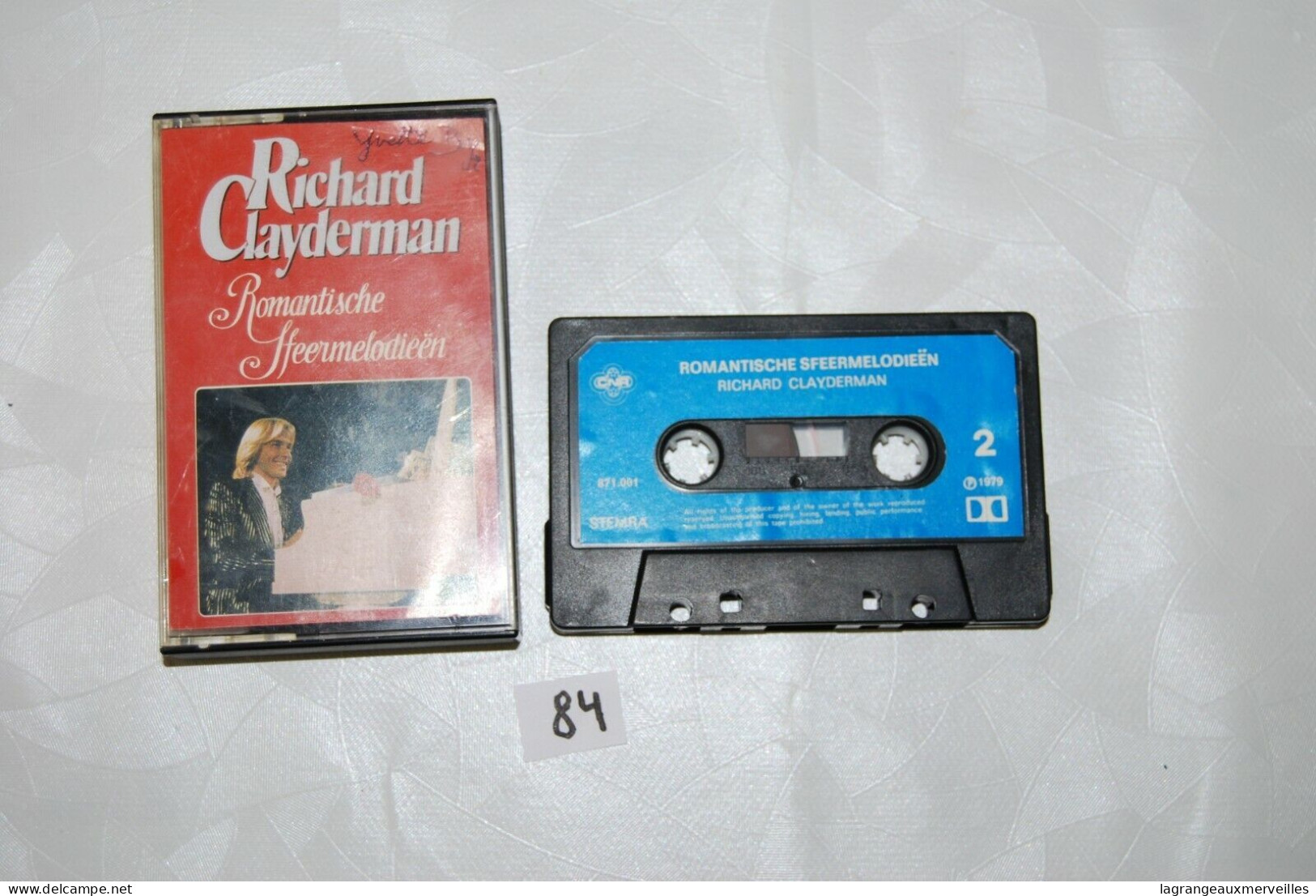 C84 K7 Cassette Audio - Richard Clayderman - Beta-Tapes