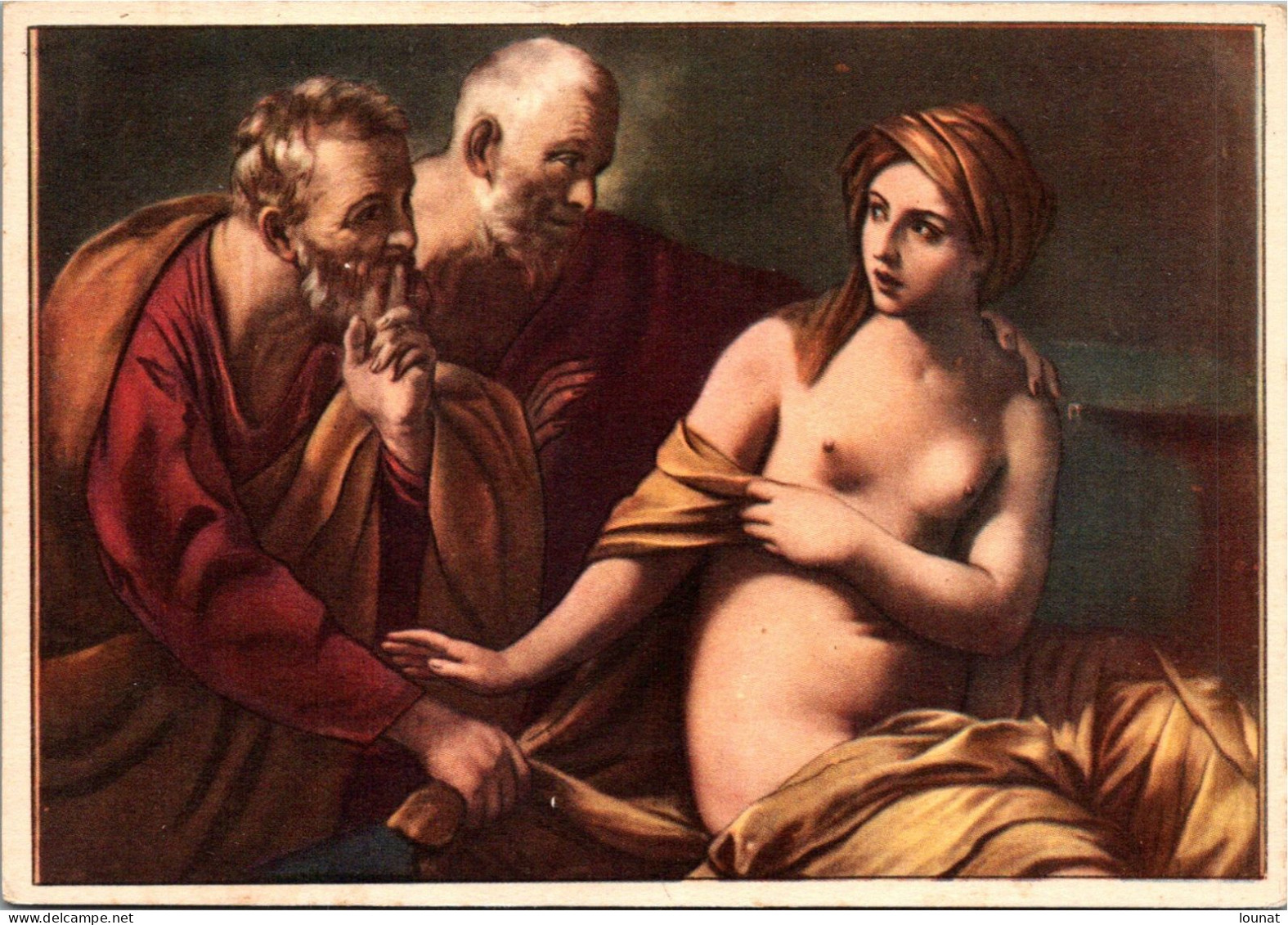 Art  - Guido Reni - Susanna Al Bagno - Nu - Malerei & Gemälde