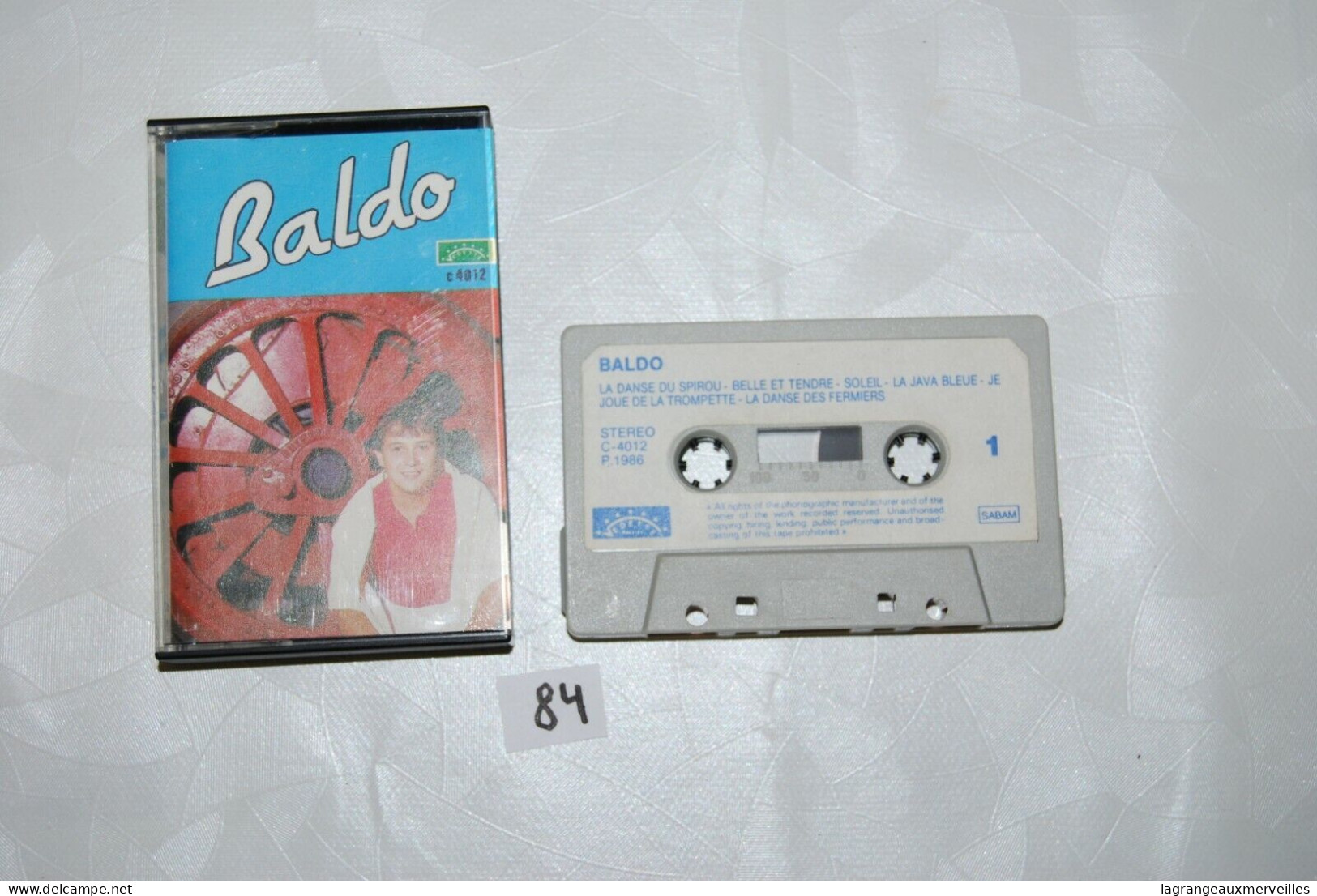 C84 K7 Cassette Audio - Baldo - Casette Beta