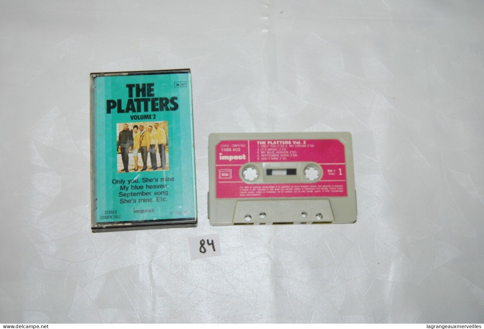 C84 K7 Cassette Audio - The Platters - Beta Tapes