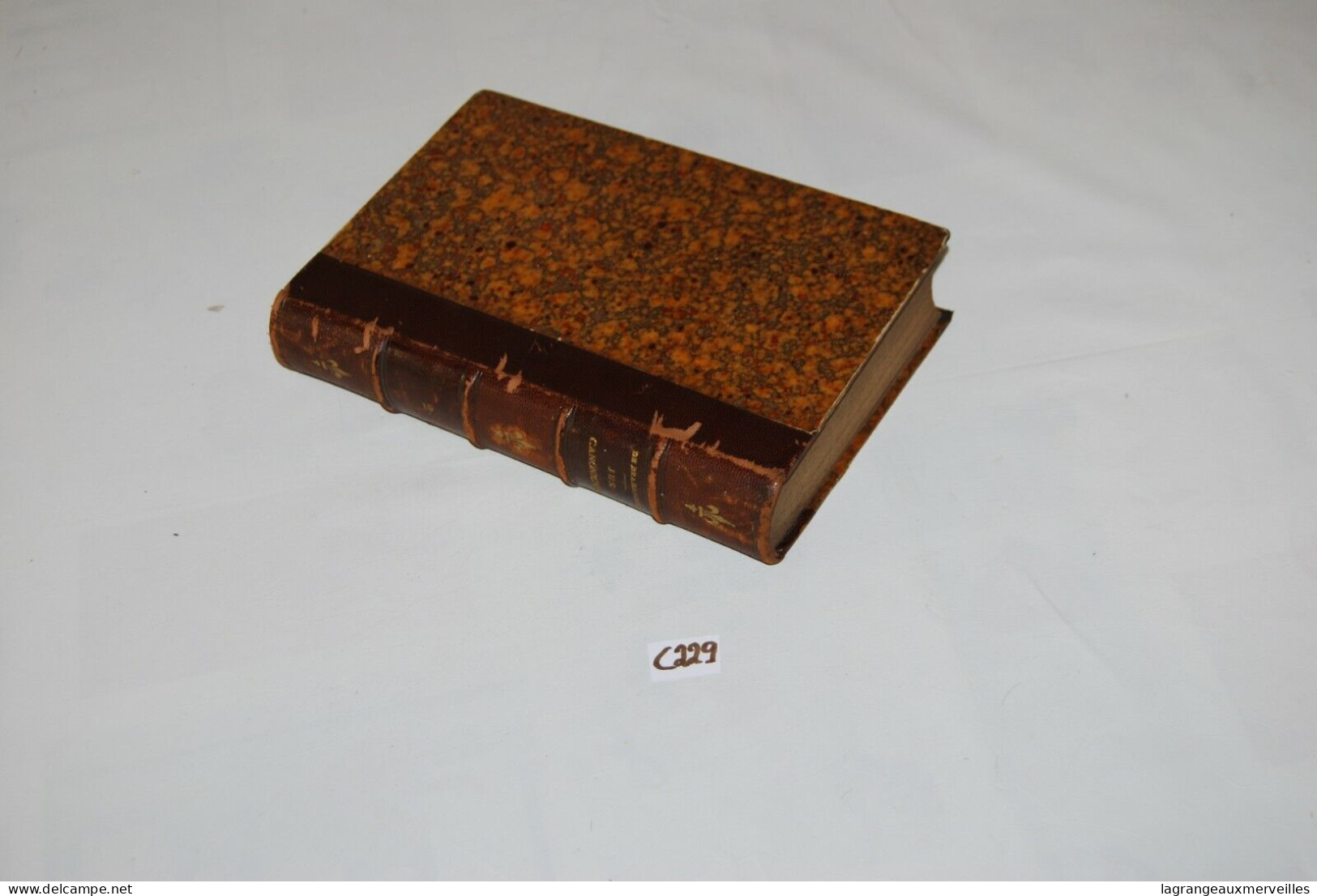 C229 Ancien Livre De Brabandere Jus Canonicum 1889 - Rare Book - Livres Anciens