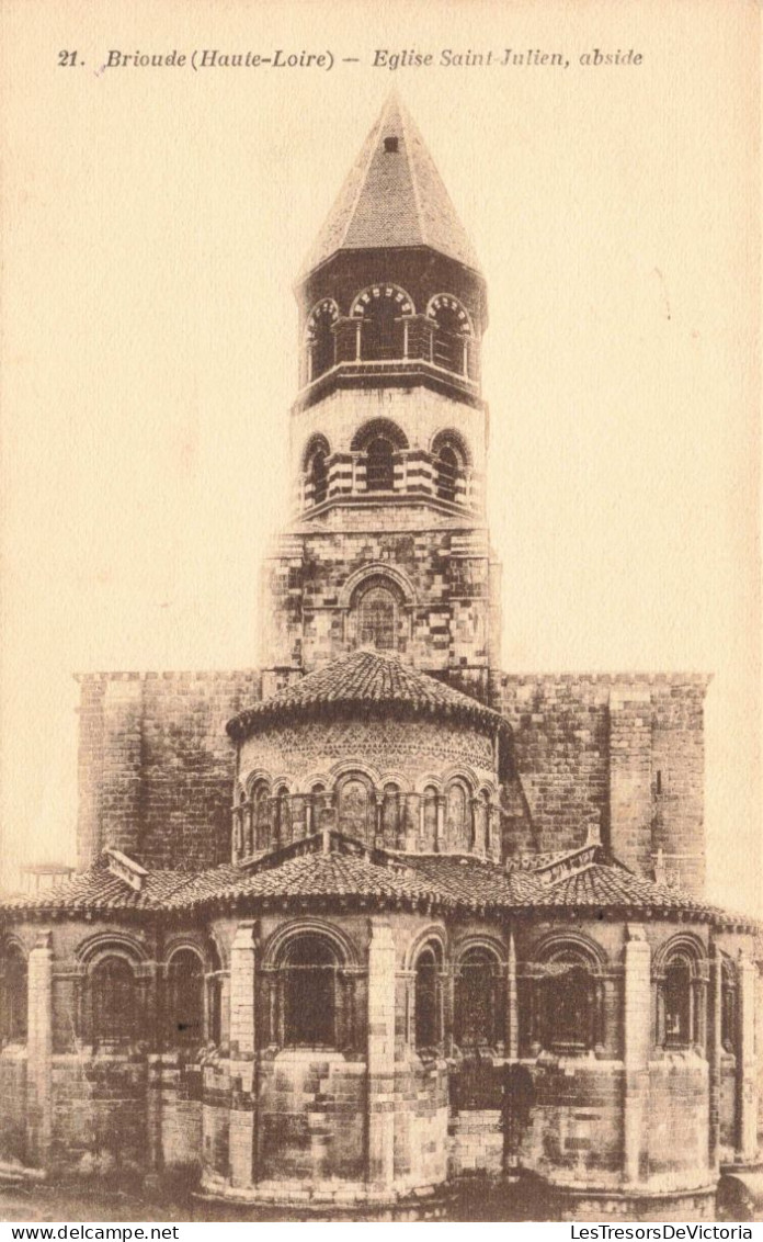 FRANCE - Brioude - Eglise Saint Julien - Abside - Carte Postale Ancienne - Brioude