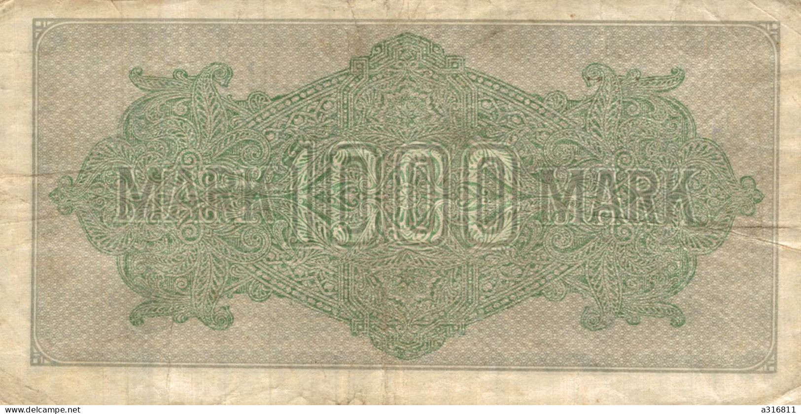 1000 Mark 1922 - Unclassified