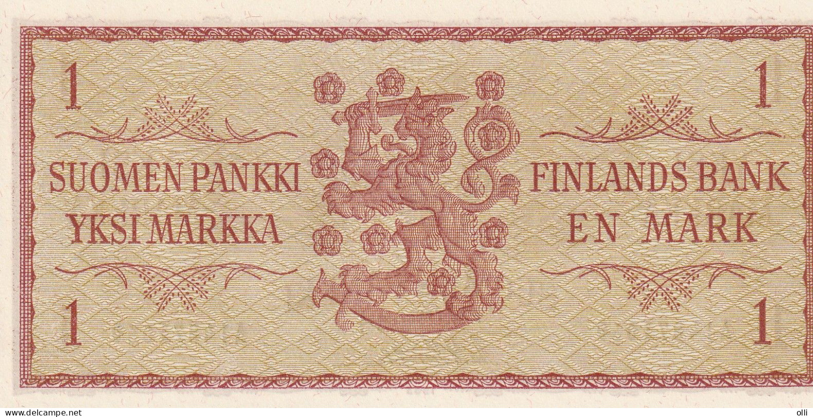 FINLAND 1 MARKKA 1963 P-98 UNC - Finlande