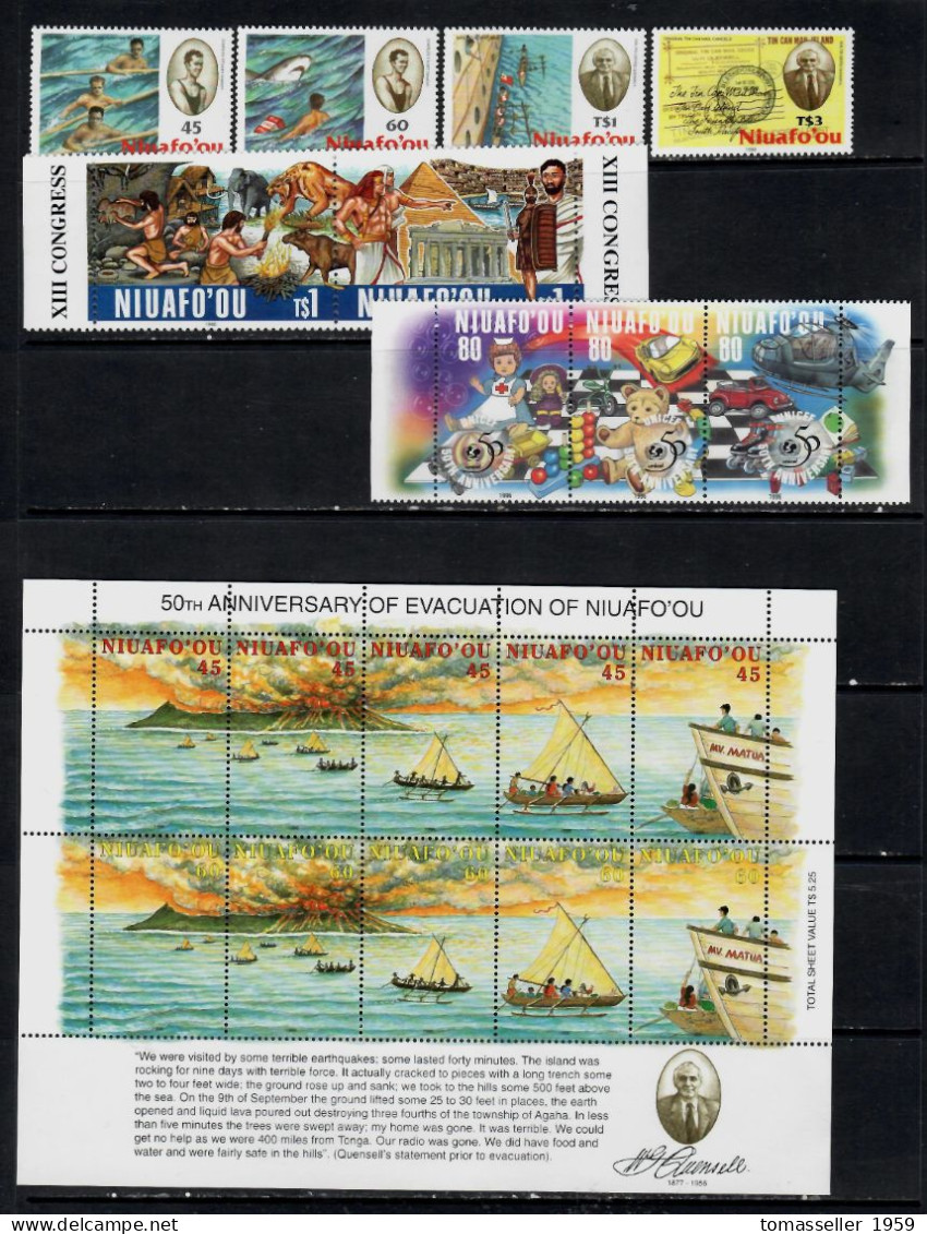 Niuafo*ou Island-1996 Full  Year Set.4 Issues.MNH** - Andere-Oceanië