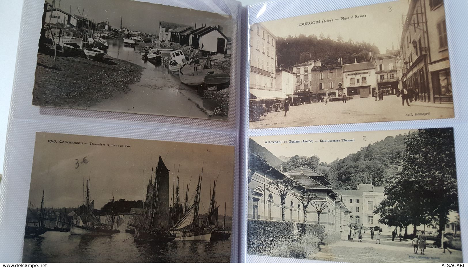 Album Moderne Avec Environs 200 Cartes Deviers De France Classe Par Departement Et Fantaisies - 100 - 499 Postcards