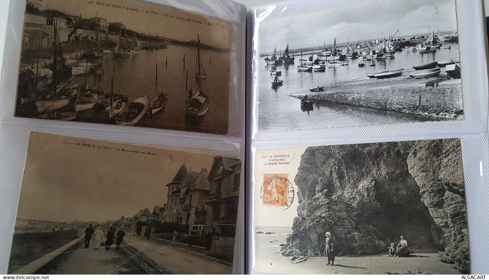 Album Moderne Avec Environs 200 Cartes Deviers De France Classe Par Departement Et Fantaisies - 100 - 499 Postcards