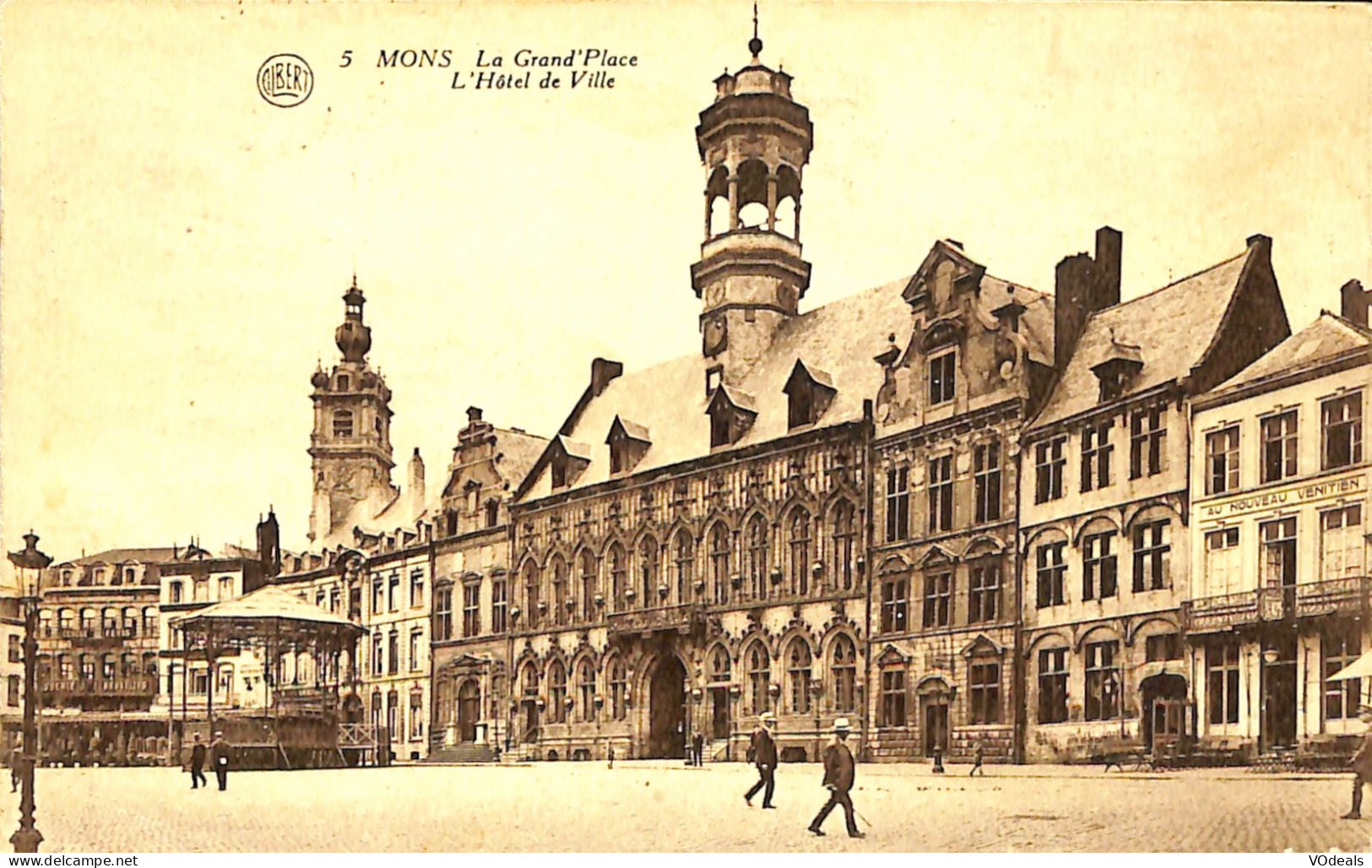 Belgique - Hainaut - Mons - La Grand'Place - L'Hôtel De Ville - Mons