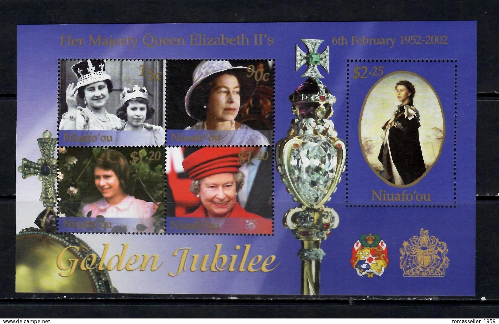 Niuafo*ou Island-2002 The 50th Anniversary Of The Accession Of Queen Elizabeth II.MNH** - Sonstige - Ozeanien