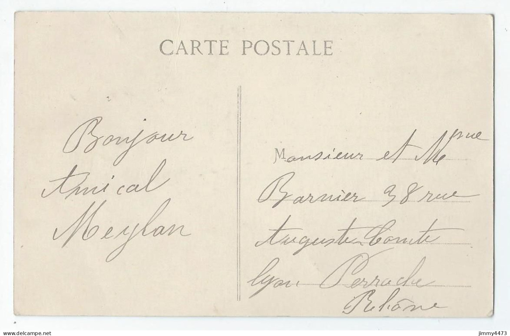 CPA - PONTCHARRA-s/-TURDINE (Rhône) - Vue Générale Au Midi En 1915 - Pontcharra-sur-Turdine