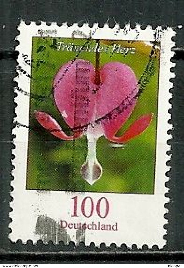 Allemagne Oblitéré 2852 Fleur Flore Flower Coeur De Marie - Gebraucht