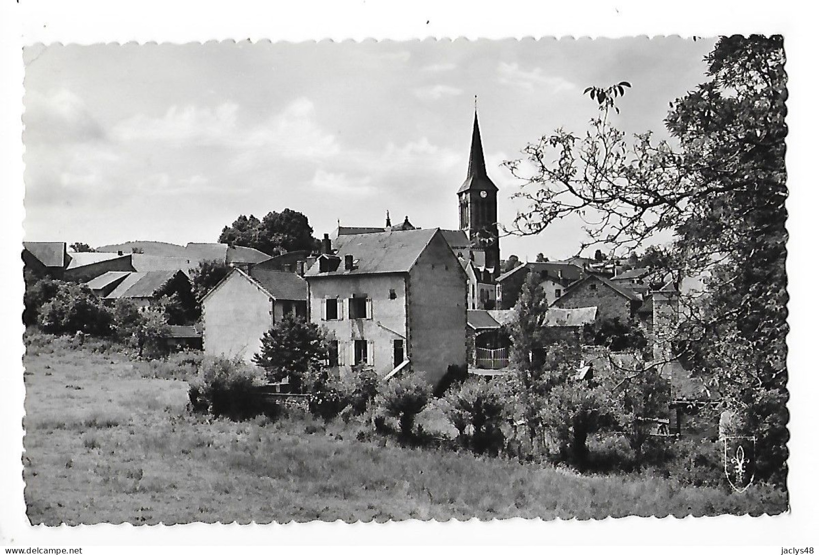 MANZAT  (cpa 63)  Vue Générale - Manzat